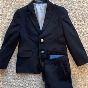 Izod boys navy blue suit size 6
